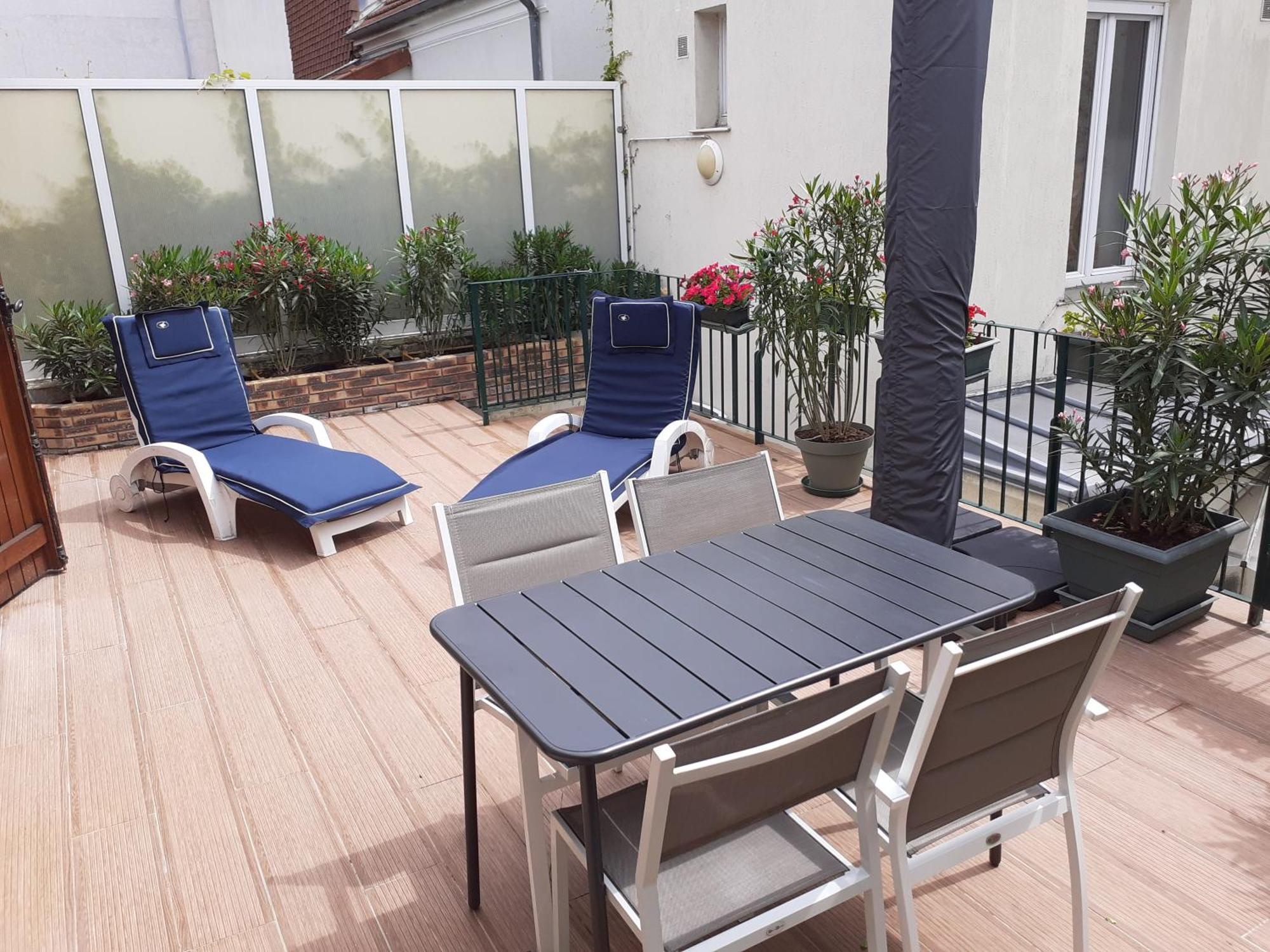 Maison Individuelle Avec Terrasse Nogent Sur Marne Nogent-sur-Marne Exterior foto