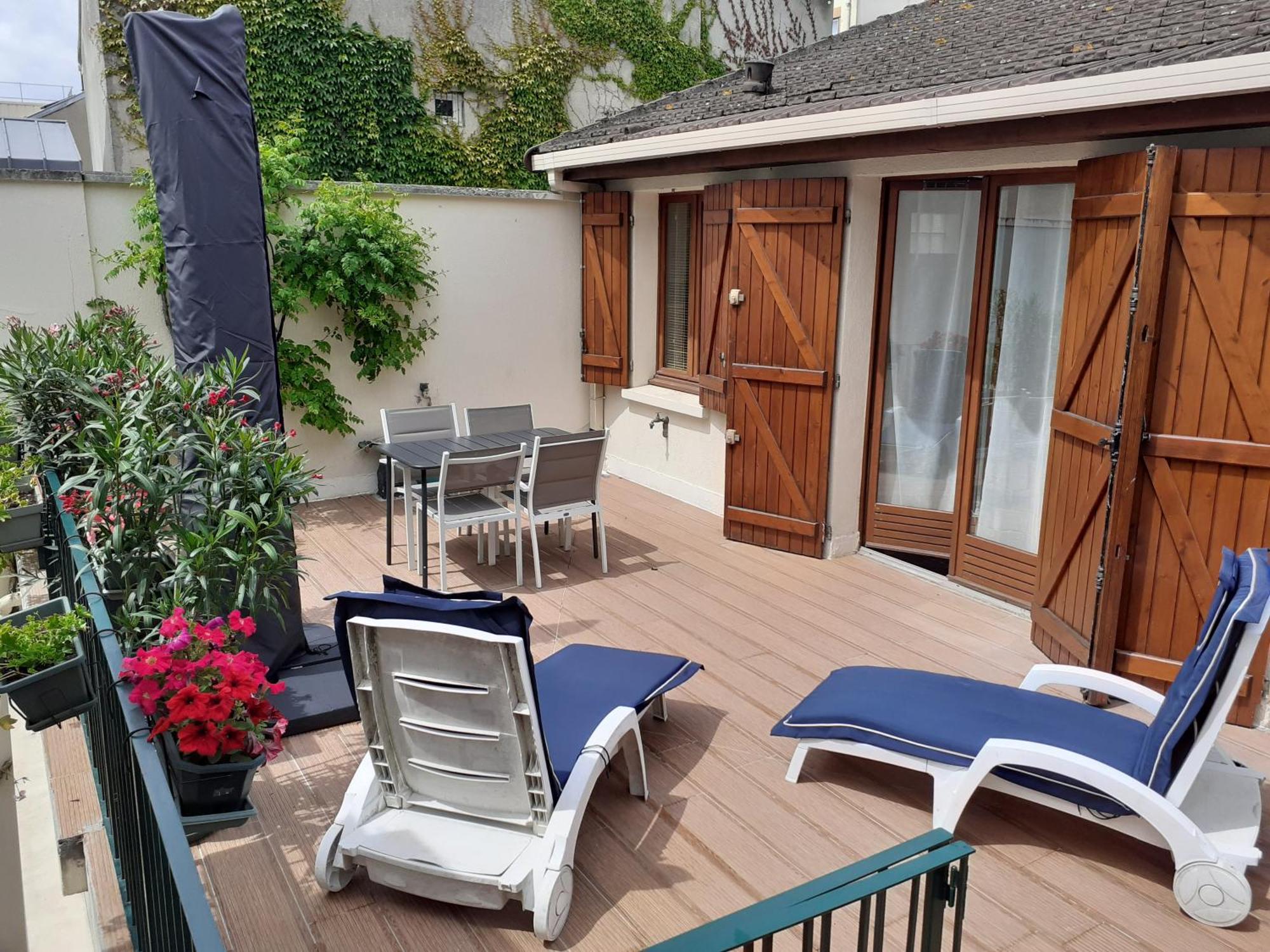 Maison Individuelle Avec Terrasse Nogent Sur Marne Nogent-sur-Marne Exterior foto